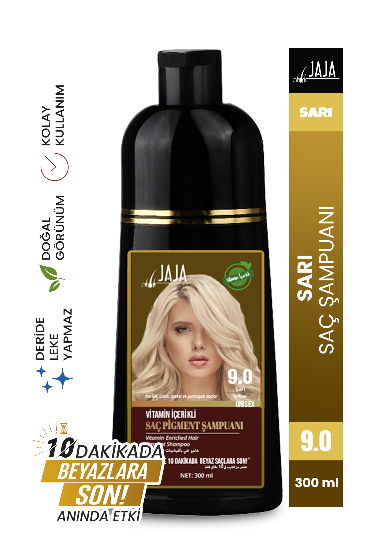 SARI SAÇ ŞAMPUANI (BEYAZLAR İÇİN) 300 ML