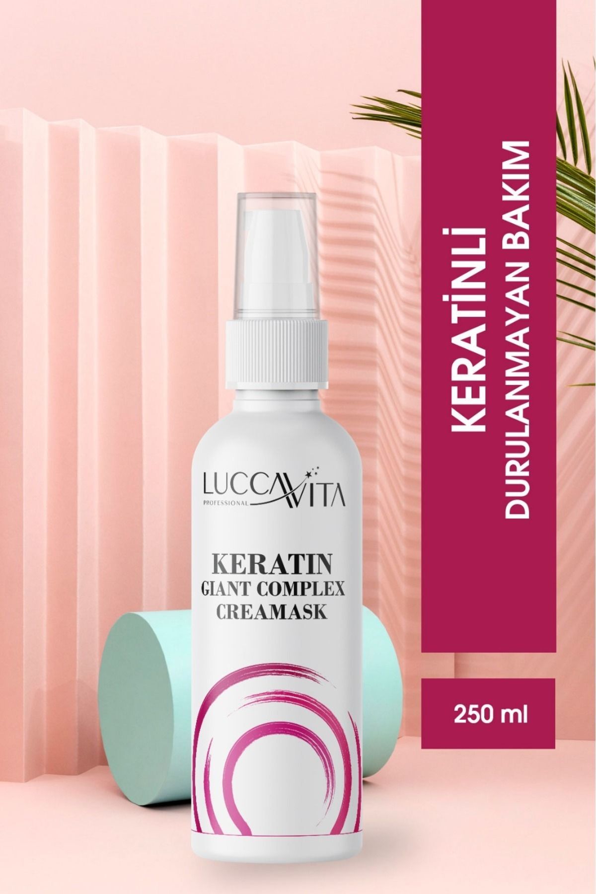 Keratinli Durulanmayan Saç Bakım Maskesi 250ml